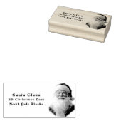Santa Claus Rücksendeadresse Nordpol Gummistempel (Stempel)