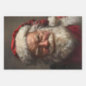 Santa Claus Rudolph Frosty Christmas Decoupage Geschenkpapier Set (Vorderseite 3)