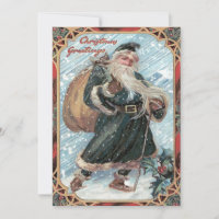 Santa Claus Sack von Toys Holly Winter Storm