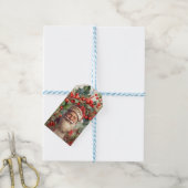 Santa Claus Saint Nicholas Geschenkanhänger (Mit Garn)