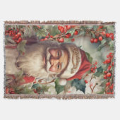 Santa Claus Saint Nicholas Weihnachtsfeiern Decke (Vorderseite)