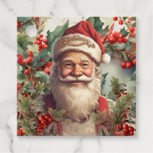 Santa Claus Saint Nicholas Weihnachtsfeiern Geschenkanhänger