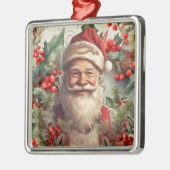 Santa Claus Saint Nicholas Weihnachtsfeiern Ornament Aus Metall (Links)