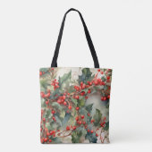 Santa Claus Saint Nicholas Weihnachtsfeiern Tasche (Rückseite)