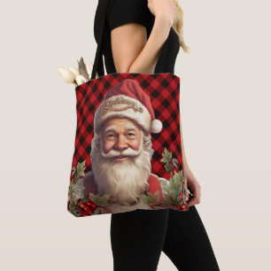 Santa Claus Saint Nicholas Weihnachtsfeiern Tasche