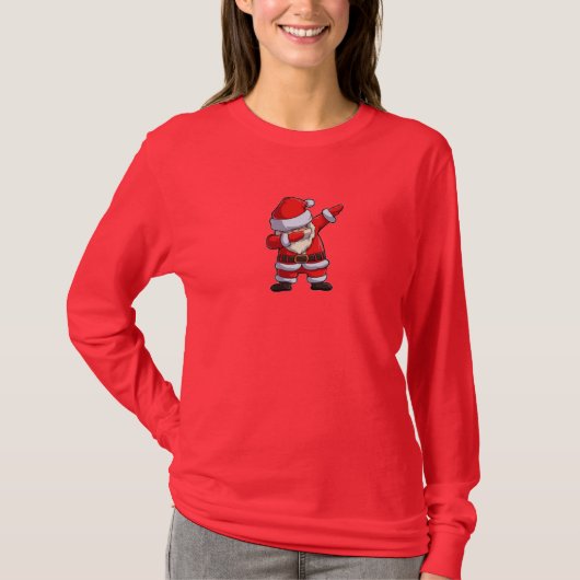 Santa Claus Salute T-Shirt (Vorderseite)