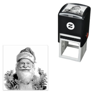 Santa Claus Sankt Nikolaus Weihnachten Permastempel
