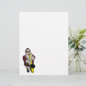 Santa Claus Saxophone Player (Stehend Vorderseite)