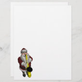 Santa Claus Saxophone Player (Vorne/Hinten)