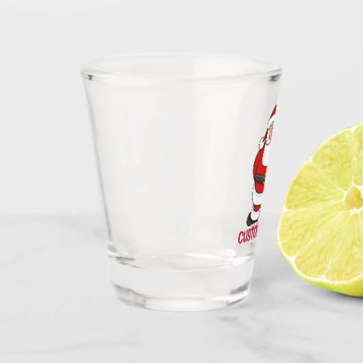 Santa Claus Schnapsglas (Links)