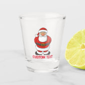 Santa Claus Schnapsglas (Vorderseite)