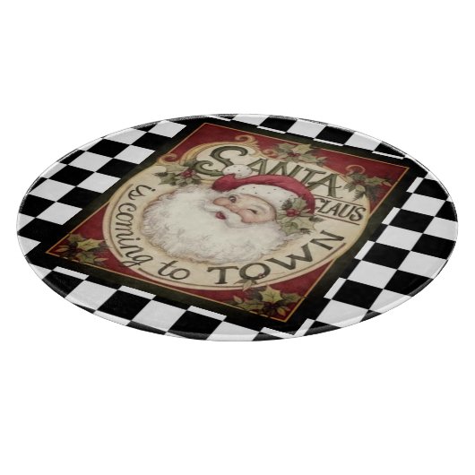 Santa Claus Schneidebrett (Ecke)