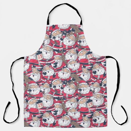 Santa Claus Schürze (Vorderseite)