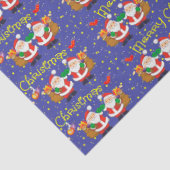 Santa Claus Seidenpapier (Detail)