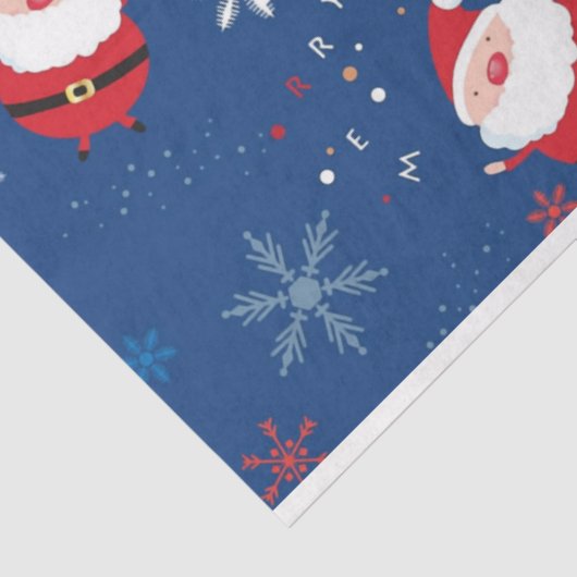 Santa Claus Seidenpapier (Ausschnitt)