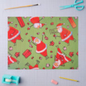 Santa Claus Seidenpapier (Basteln)