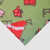Santa Claus Seidenpapier (Detail)
