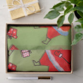 Santa Claus Seidenpapier (Geschenk)