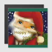 Santa-Claus-Serie Magnetkarte (Vorne/Hinten)