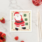 Santa Claus Serviette (Beispiel)