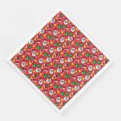 Santa Claus Serviette (Ecke)