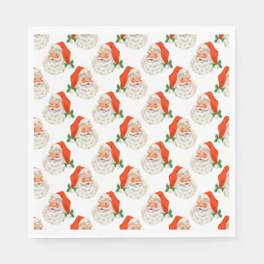 Santa Claus Serviette (Vorderseite)