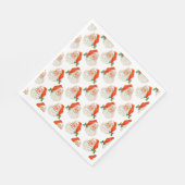 Santa Claus Serviette (Ecke)