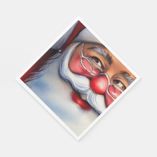 Santa Claus Serviette (Ecke)