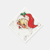 Santa Claus Serviette (Ecke)