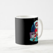Santa Claus Shirts For Guitarists Musicians Gift C Kaffeetasse (VorderseiteRechts)