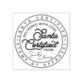 Santa Claus Siegel für die Liefergenehmigung Gummistempel (Prägung)