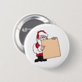 Santa Claus Sign Button (Vorne & Hinten)