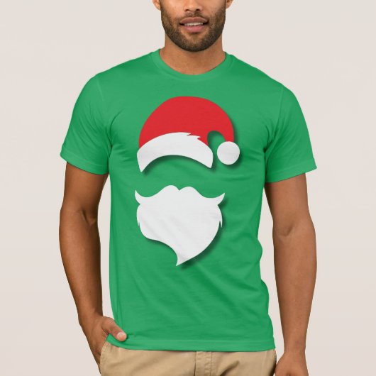 Santa Claus Silhouette T-Shirt (Vorderseite)