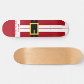 Santa Claus Skateboard (Horizontal)
