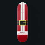 Santa Claus Skateboard<br><div class="desc">Weihnachtsskateboards - MIGNED Design - Individuell gestaltbar</div>