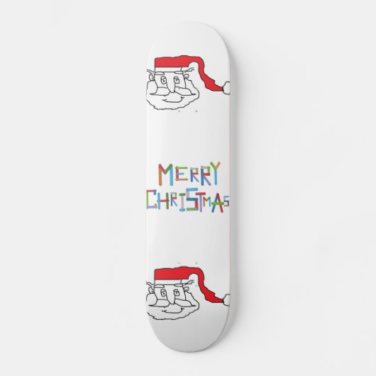 Santa Claus Skateboard (Vorderseite)