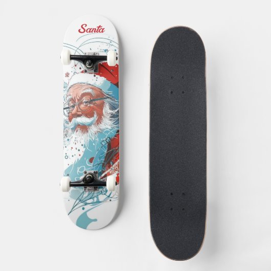 Santa Claus Skateboard (Vorderseite)