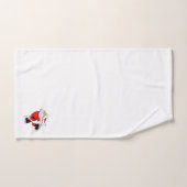 Santa Claus Skaten Badhandtuch Set (Handtuch)