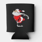 Santa Claus Skaten Dosenkühler (Rückseite)