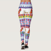 Santa Claus sleigh Leggings (Rückseite)