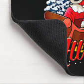 Santa Claus Sleigh Toys Black African American Chr Mousepad (Ecke)