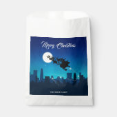 Santa Claus Sleigh Weihnachten Geschenktütchen (Vorderseite)