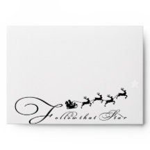 Santa Claus Sleigh Weihnachtsstar