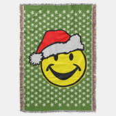Santa Claus Smiley + Ihr Backgr. Ideen Decke (Vorderseite Vertikal)