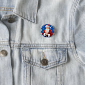 Santa Claus Smiling Button (Beispiel)