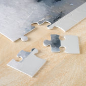 Santa Claus Snow Reindeer Sleigh Puzzle (Seite)