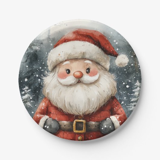 Santa Claus Snowfall Paper Teller (Vorderseite)