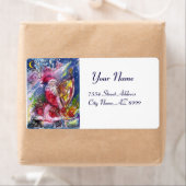 SANTA CLAUS SPIELEN HARP IM MONLIGHT (Insitu)