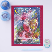 SANTA CLAUS SPIELEN HARP IM MONLIGHT FLYER (Einzeln)