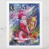 SANTA CLAUS SPIELEN HARP IM MONLIGHT FLYER (Vorne)